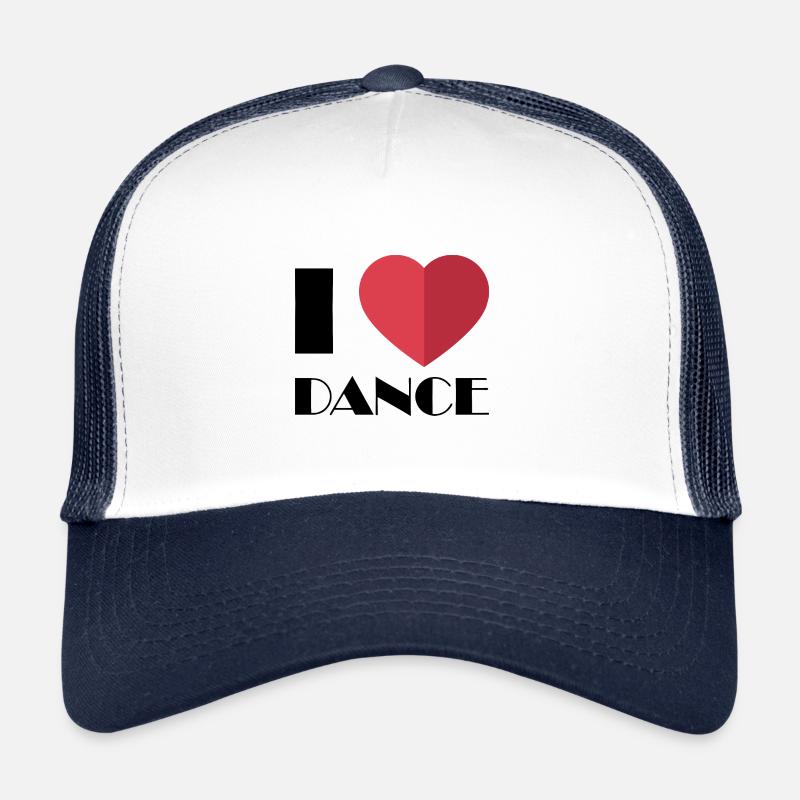 J'aime danser pour les danseurs Casquette trucker 