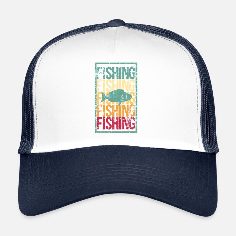 Cadeau de pêche pêche pêche Casquette trucker 