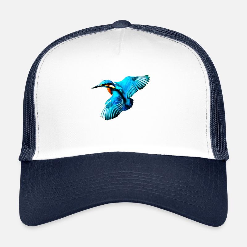 kingfisher - Trucker Cap - white/navy