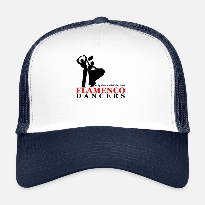 Cadeau Danseuse Danseuse de Danse Espagnole Flamenco Casquette trucker 
