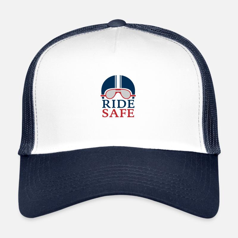 Casque de moto sécurité Casquette trucker 