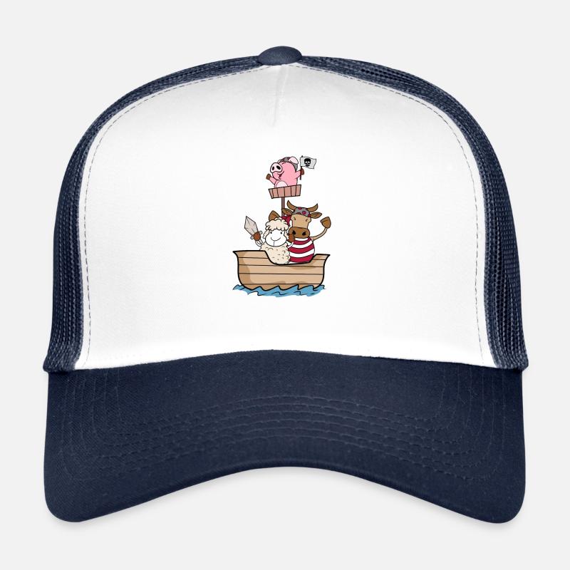 Piratenschiff Trucker Cap