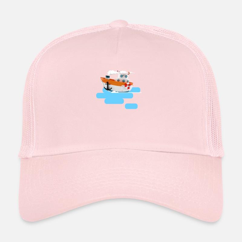 Schlepper 3D Illustration Trucker Cap