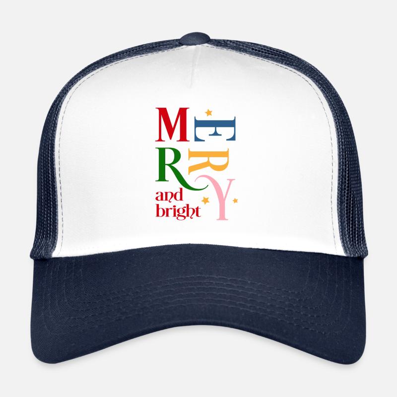 Christmas - Trucker Cap - white/navy