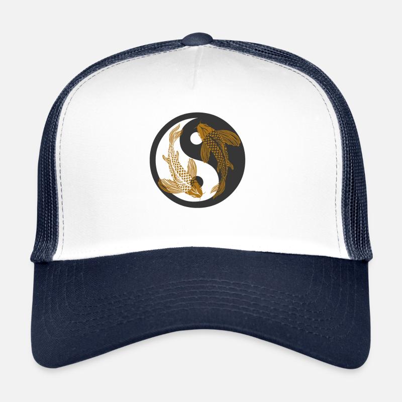 COIKARPFEN DESIGN DE POISSON POUR LES AMOUREUX DE KOI Casquette trucker 