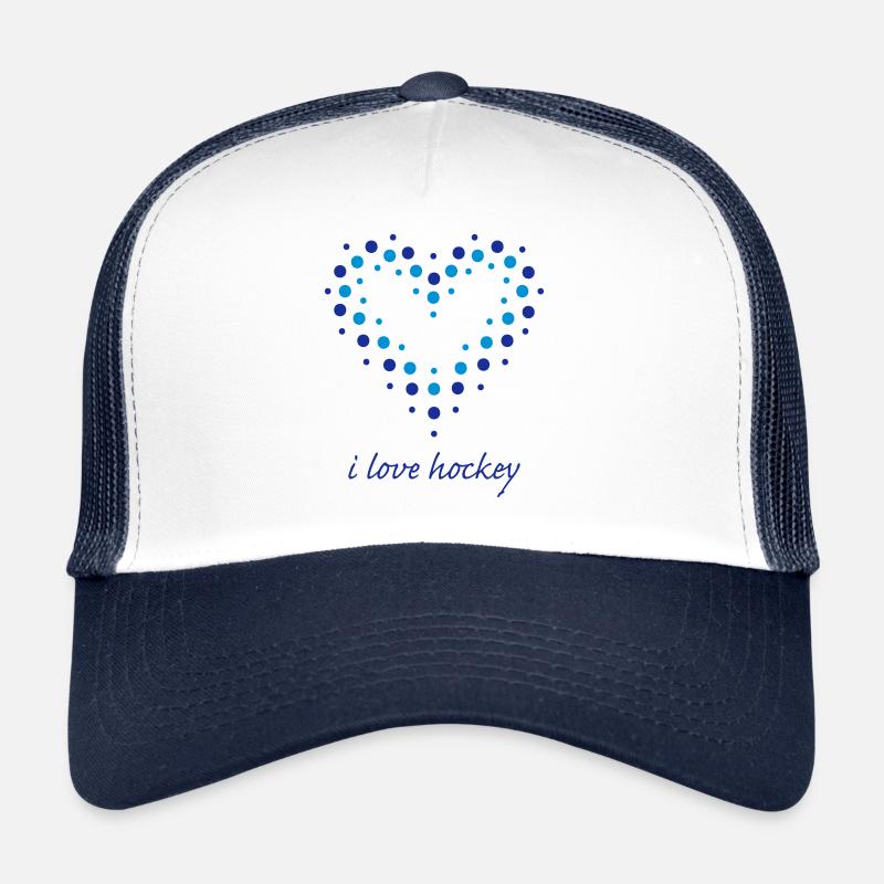 New heart - Trucker Cap - white/navy