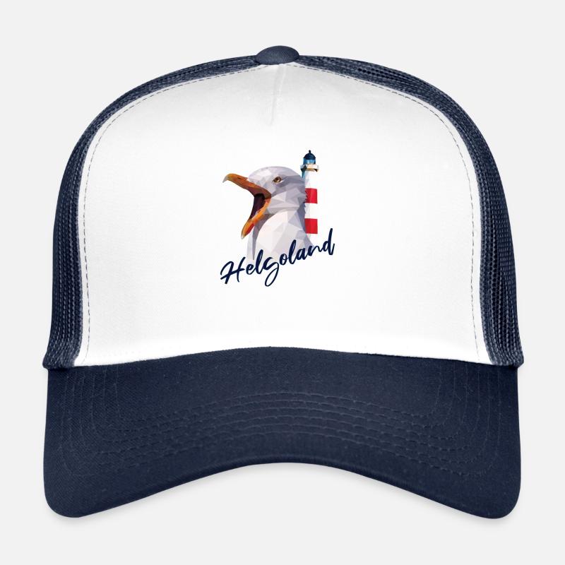 Helgoland Nordsee Insel Urlaub Geschenk Trucker Cap