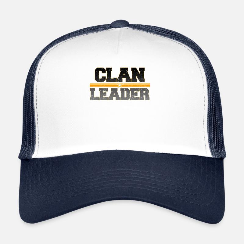 Clan Leader Clash Gamer Royale Arena Casquette trucker 