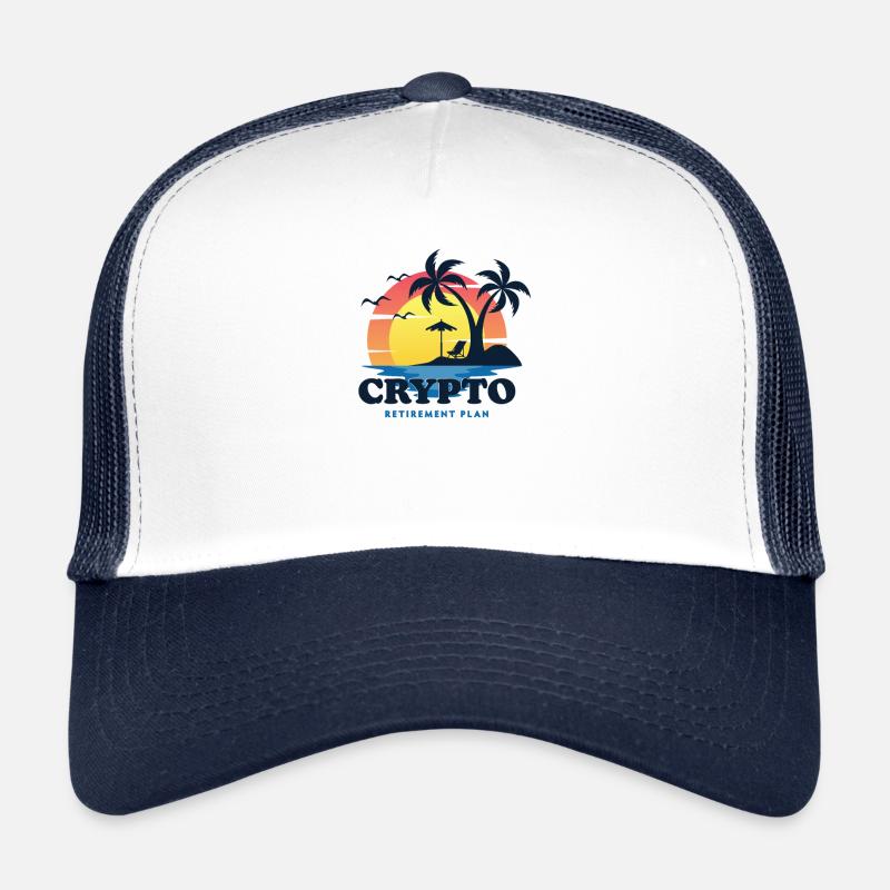 Crypto My Retirement Plan, Funny Investing Trucker Cap