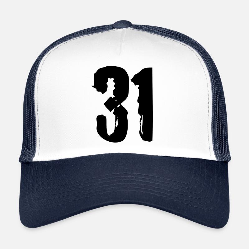 31 number jersey Trucker Cap
