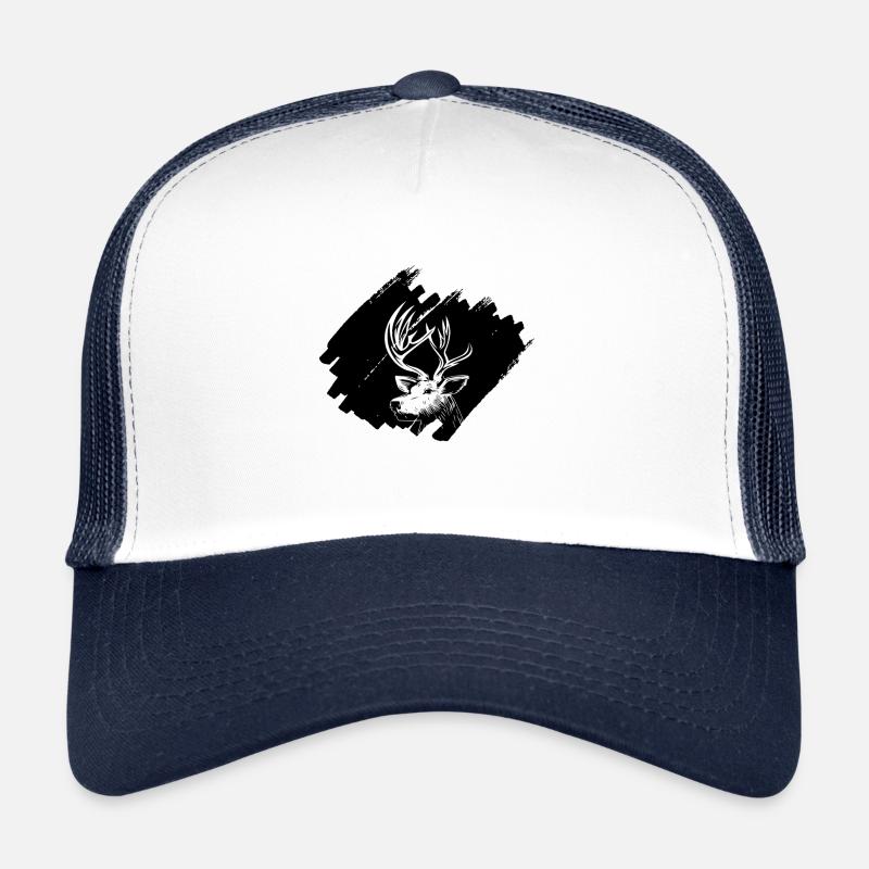 Deer Head Trucker Cap