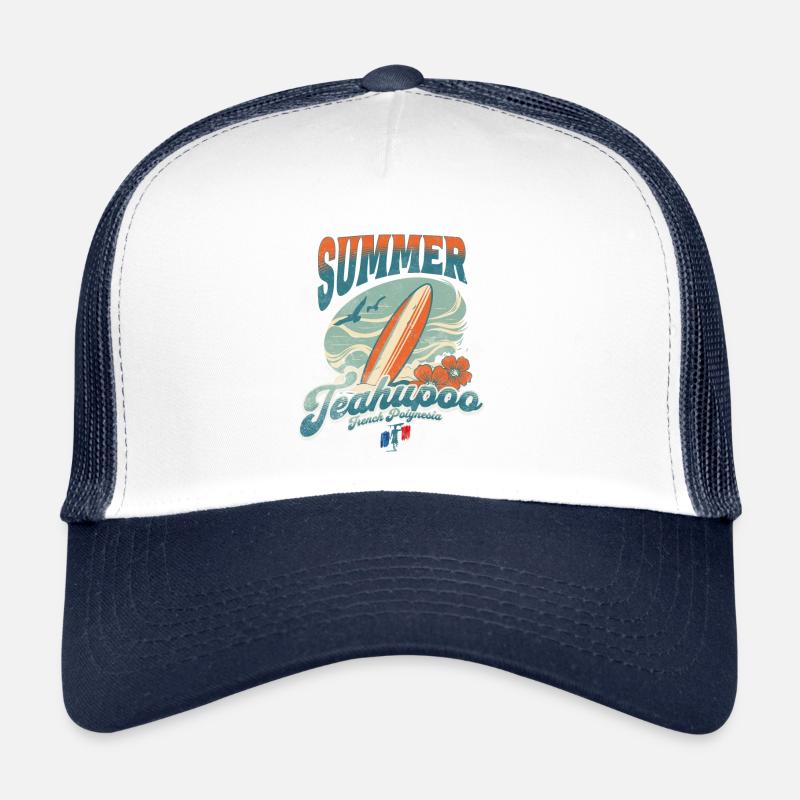 Summer Vibes 2024 Teahupoo Casquette trucker 