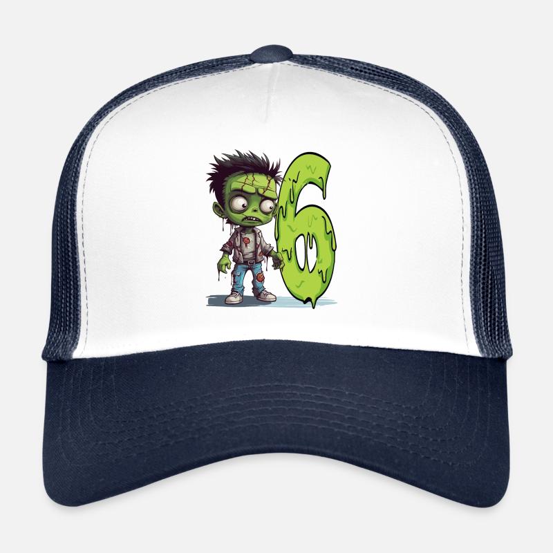 Zombie effrayant – Six ans Casquette trucker 