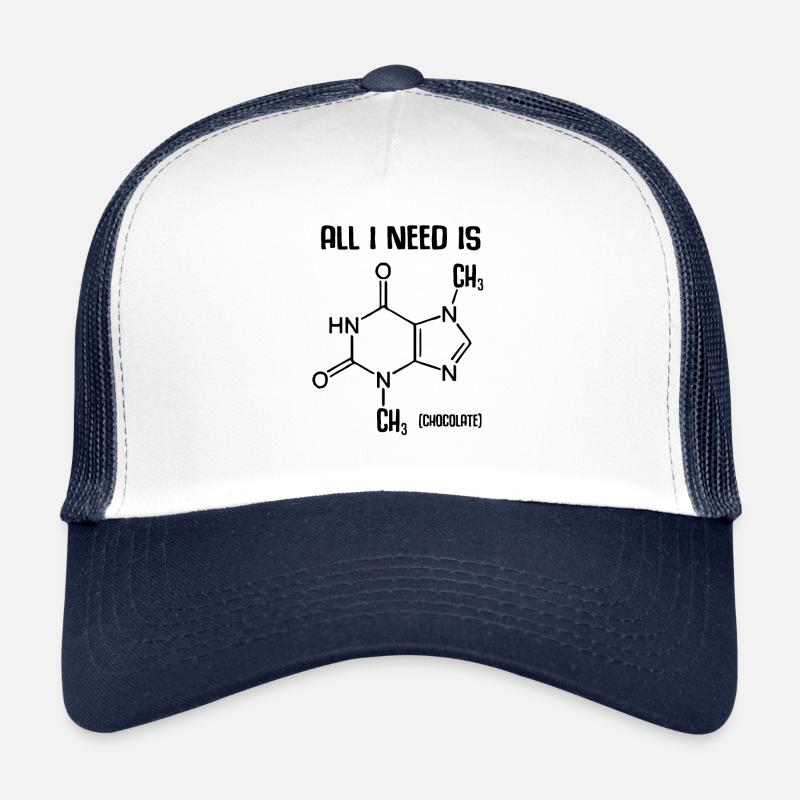 Chocolat Formule Junkie Gourmaïque Nerd Cadeau Casquette trucker 