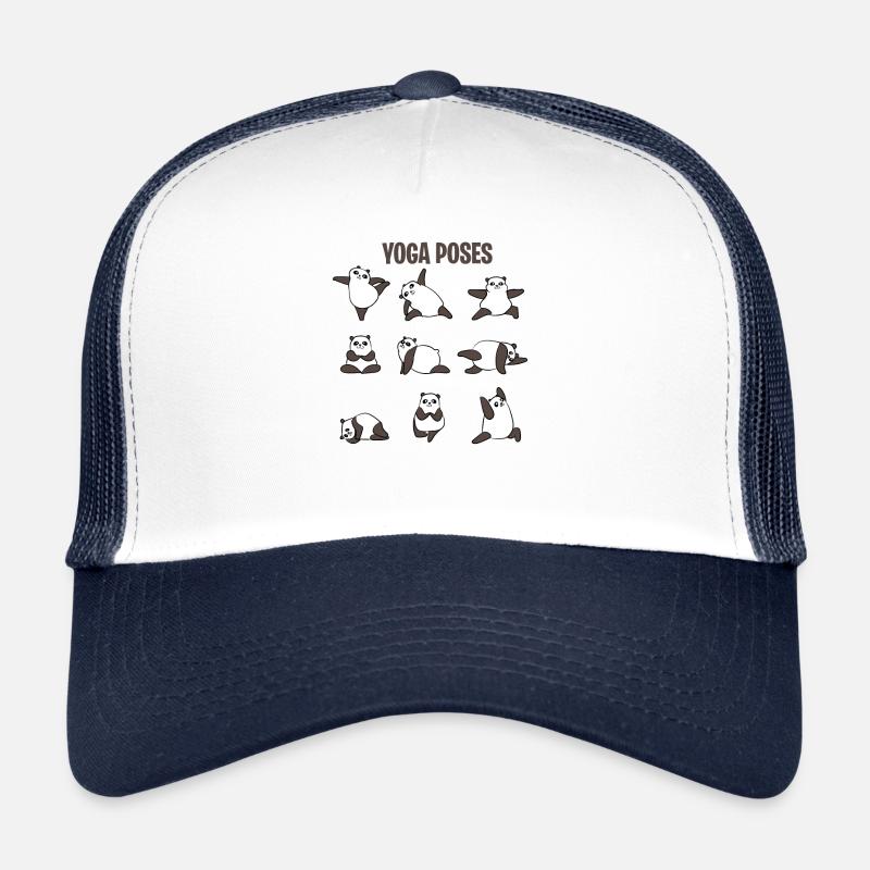 Panda Yoga Bär Buddhismus Posen Zen Yang Geschenke Trucker Cap