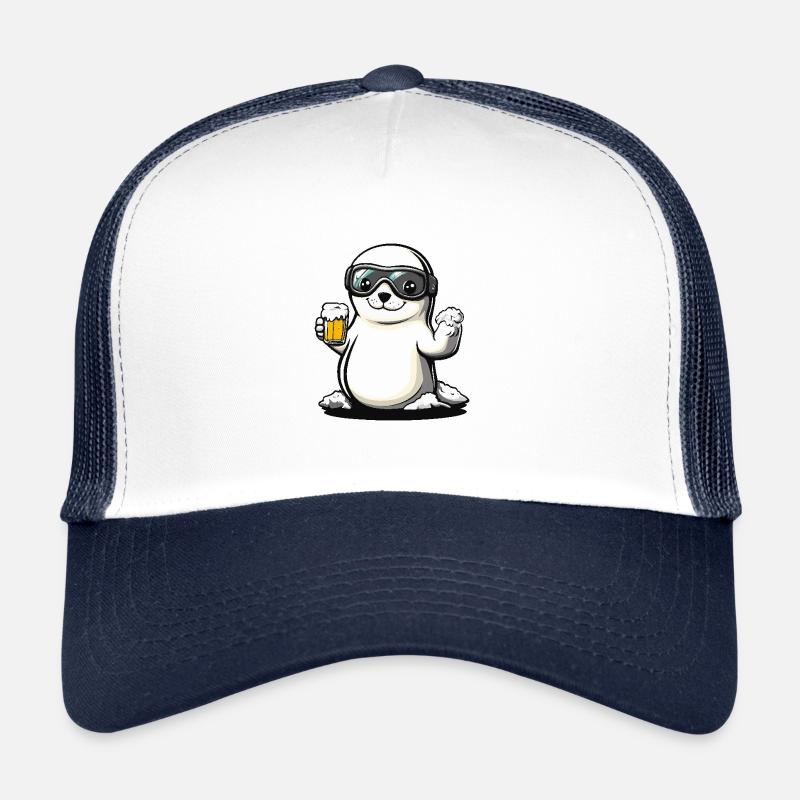 Robbe Tier Apres Ski Bier Trucker Cap