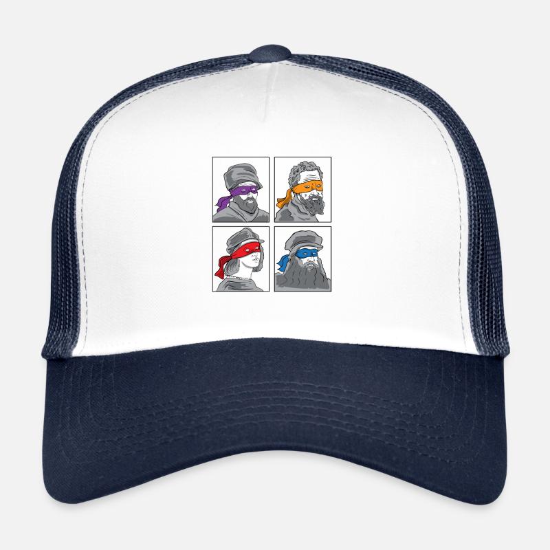 Leonardo Donatello Michelangelo Raphael gift Trucker Cap