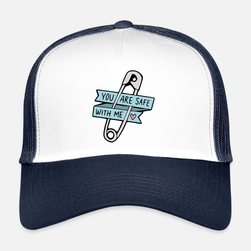 Vous êtes en sécurité avec moi Idée cadeau Casquette trucker 