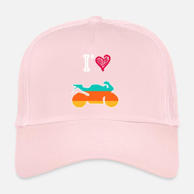 Retro-Motorrad Trucker Cap