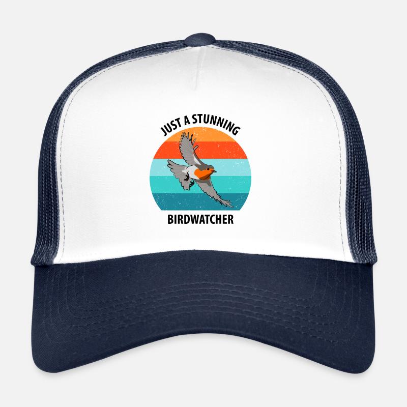 Observation des oiseaux Observation des oiseaux Observation des oiseaux Casquette trucker 