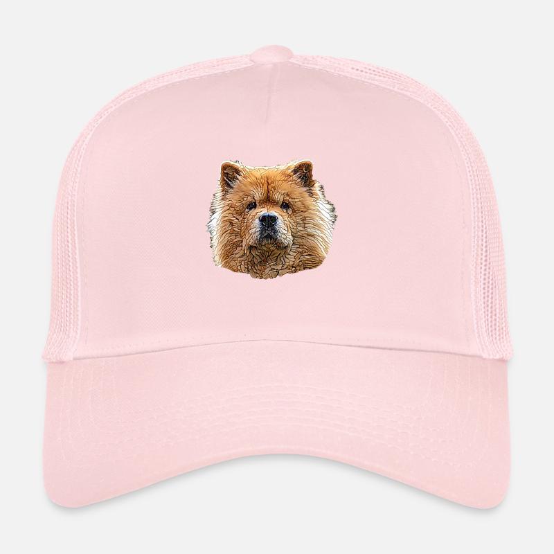 Chow Chow Face Trucker Cap