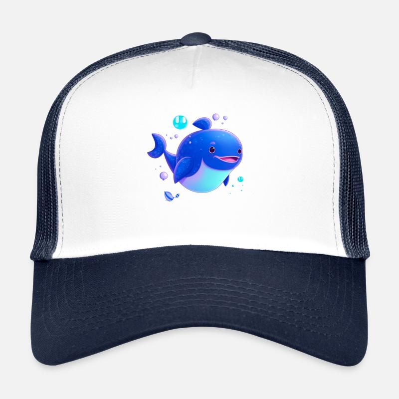 Baleine douce Casquette trucker 