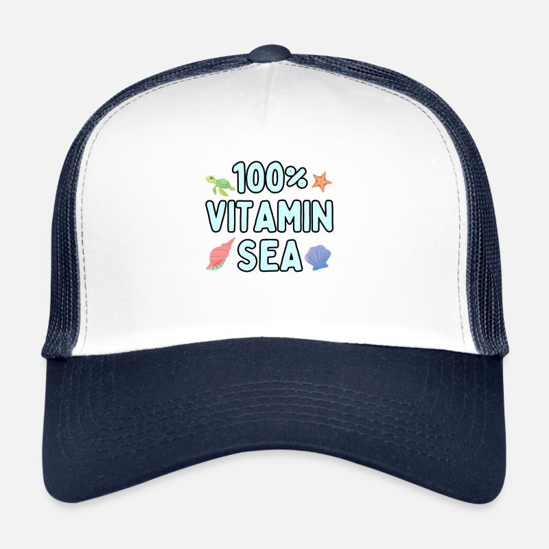 100 Prozent Vitamin Meer Trucker Cap