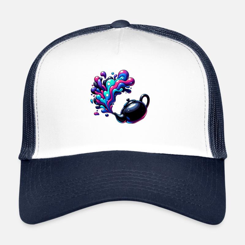 Magical Cosmic Teapot Trucker Cap