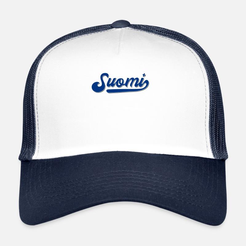 Finnland Suomi Helsinki Rovaniemi Oulu Geschenk Trucker Cap