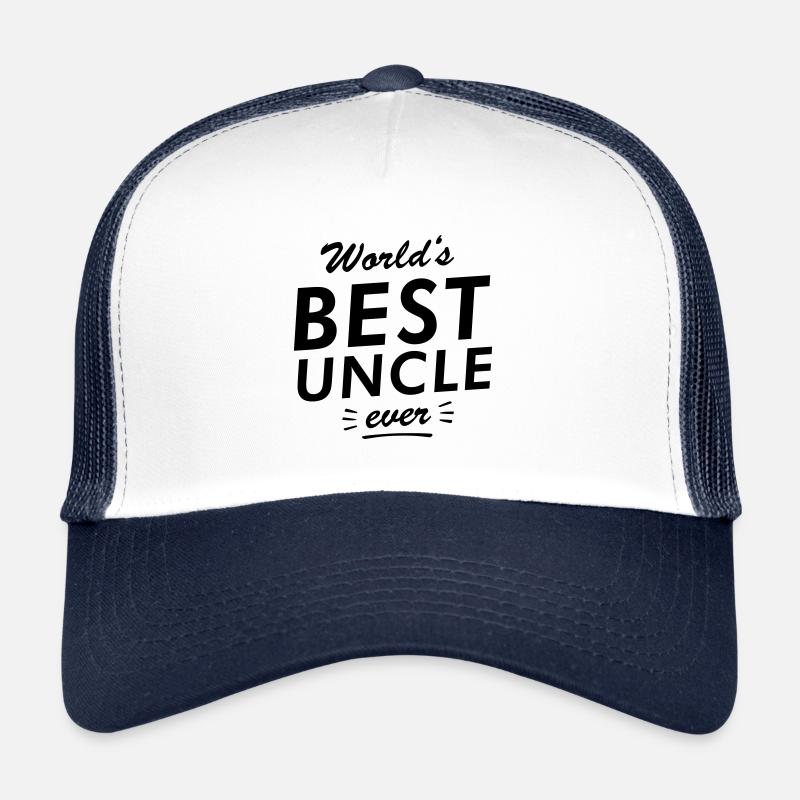 Mondial meilleur oncle jamais Casquette trucker 