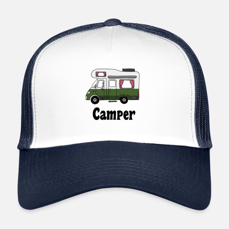 Camper Wohnmobil Caravan Trucker Cap
