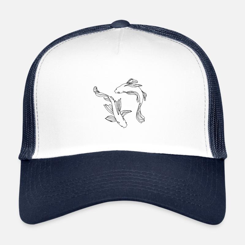 Ying Yang Fische Trucker Cap