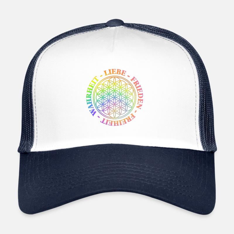Paix Paix Liberté Vérité BDL 4 Casquette trucker 