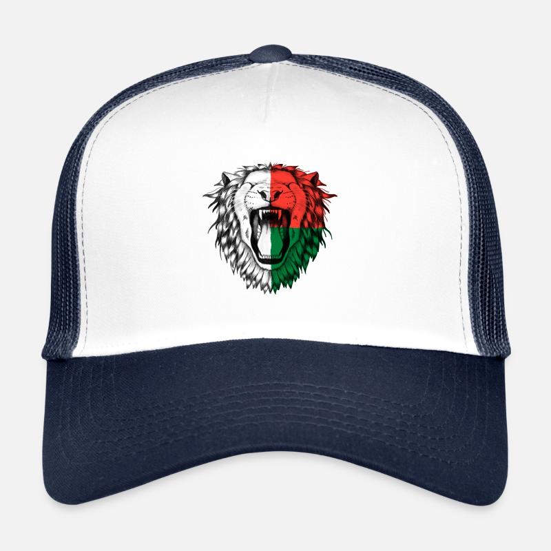 Madagascar - Casquette trucker - blanc/marine