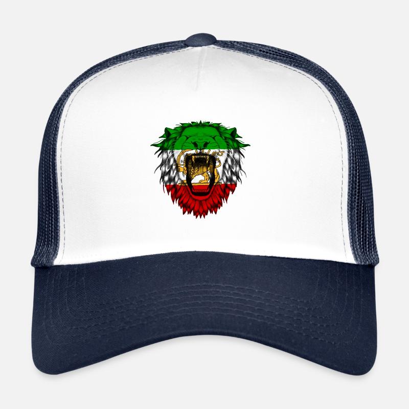 Persien - Trucker Cap - Weiß/Navy