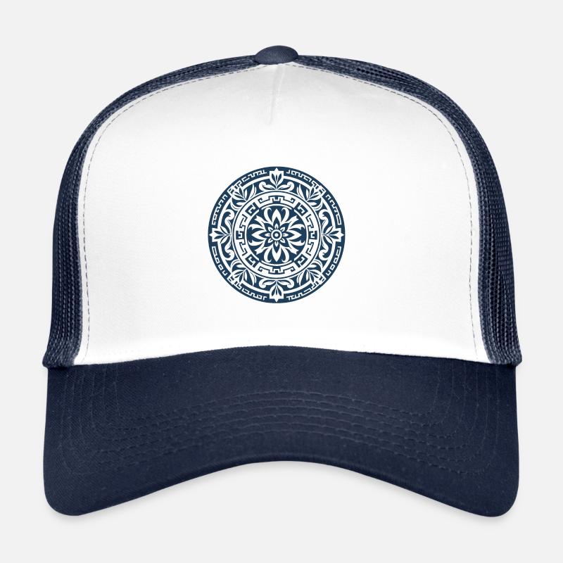Altgriechisches Mandala 1 Trucker Cap