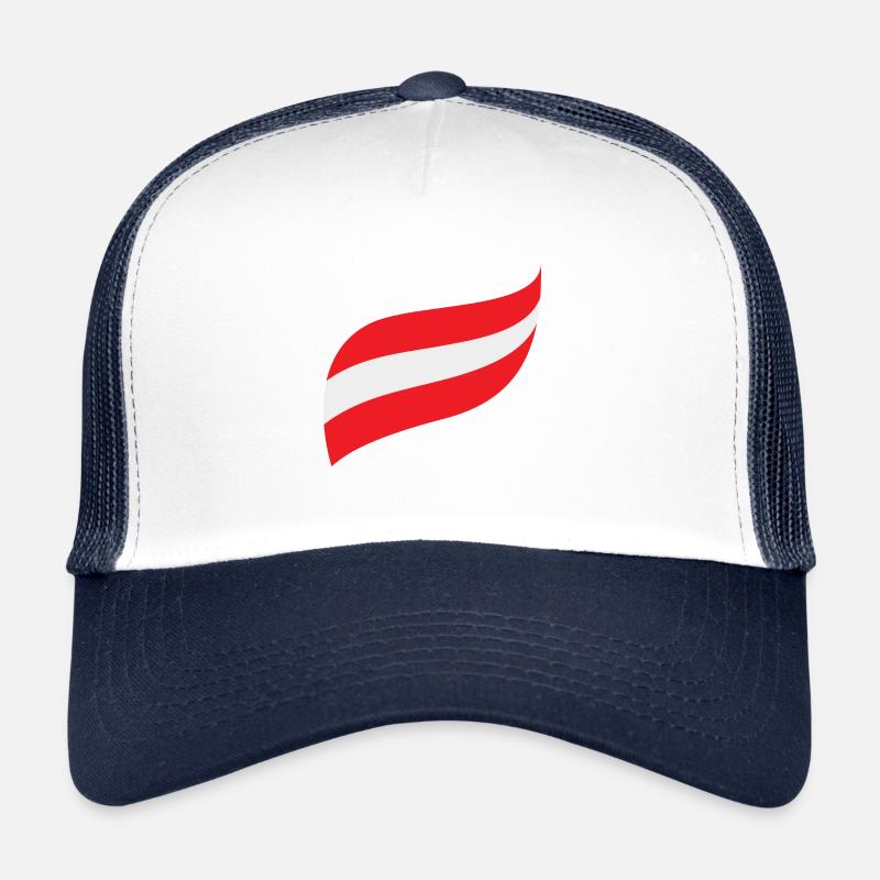 Drapeau de l’Autriche Casquette trucker 