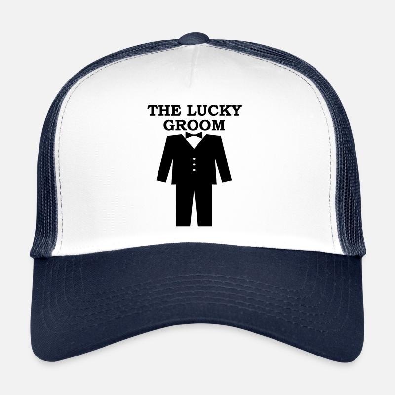 Junggesellenabschied - Trucker Cap - Weiß/Navy