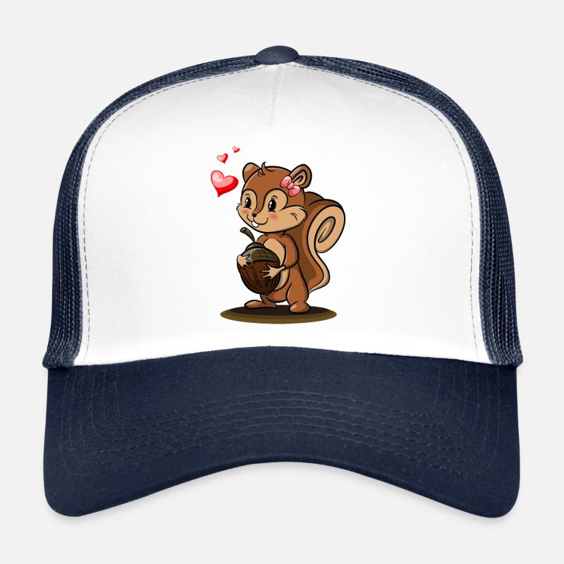 Fille écureuil Casquette trucker 