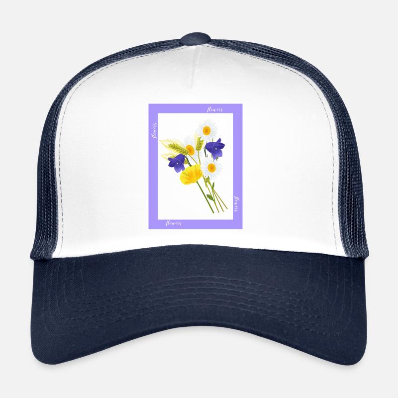 Flowers, flowers Trucker Cap