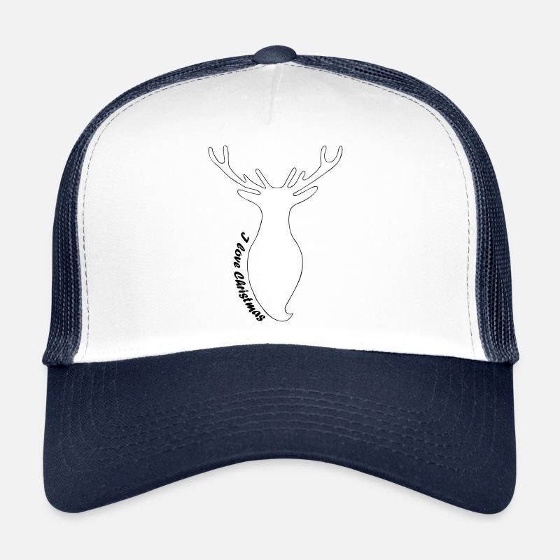 I love christmas Trucker Cap
