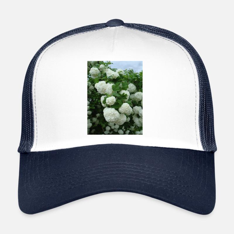 Snowball branches white - Spring Trucker Cap