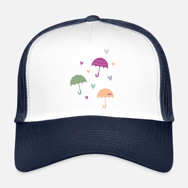 Regenschirm & Herzen Trucker Cap