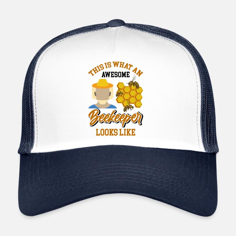 Beekeeping Beekeeping Course Beekeeper Association Honey Bee Trucker Cap