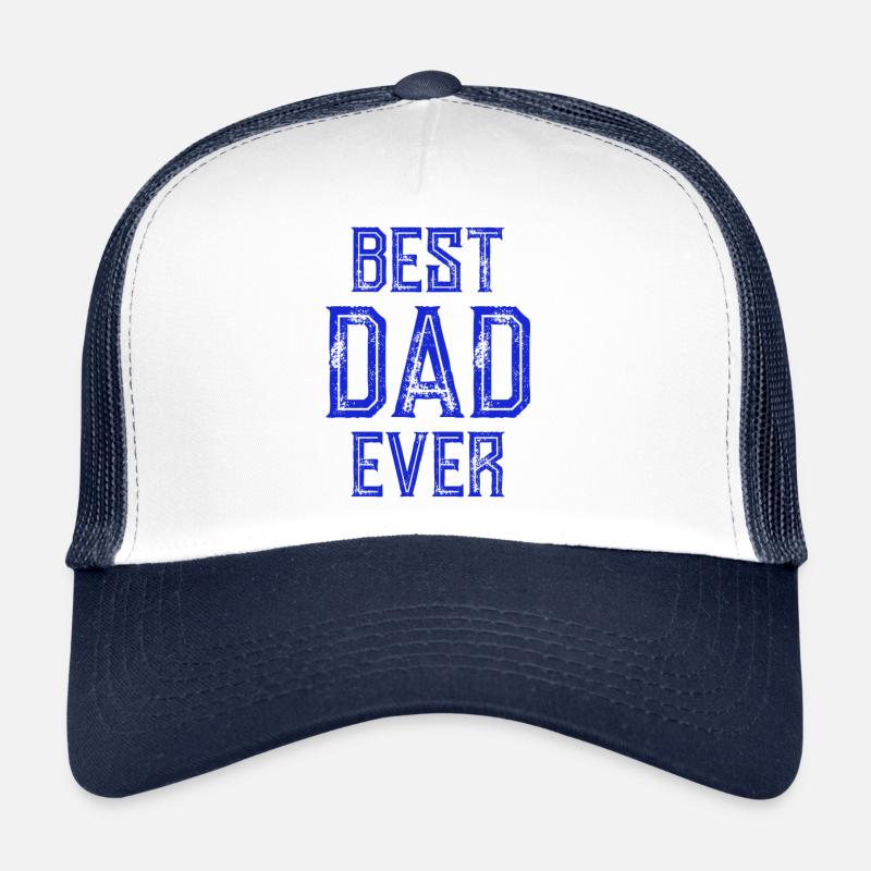 BEST DAD EVER - BESTER PAPA - VATERTAG GEBURTSTAG Trucker Cap