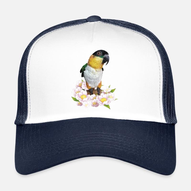 The black-headed caique Trucker Cap