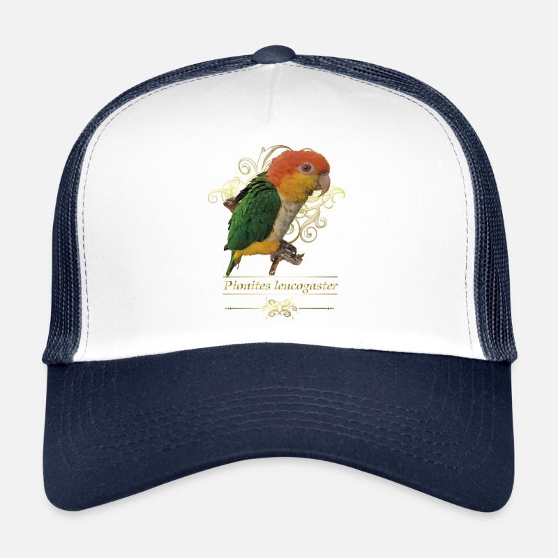Le caïque à tête orange Casquette trucker 