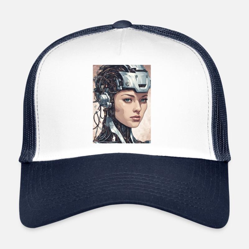L'intelligence artificiel la combinaison gagnante Casquette trucker 