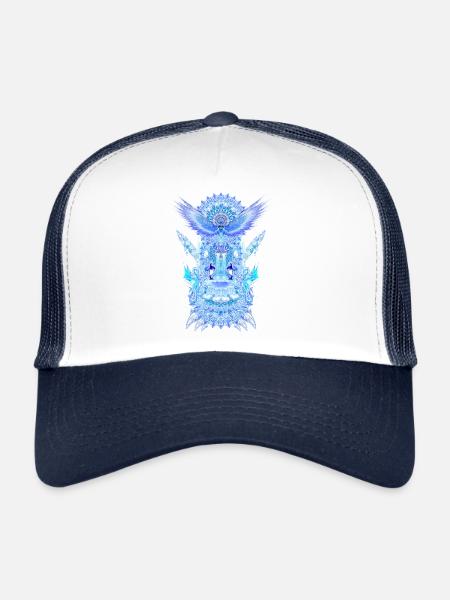 Aqua 2023 29 Aqua Ruka 24 - Trucker Cap - white/navy - Front