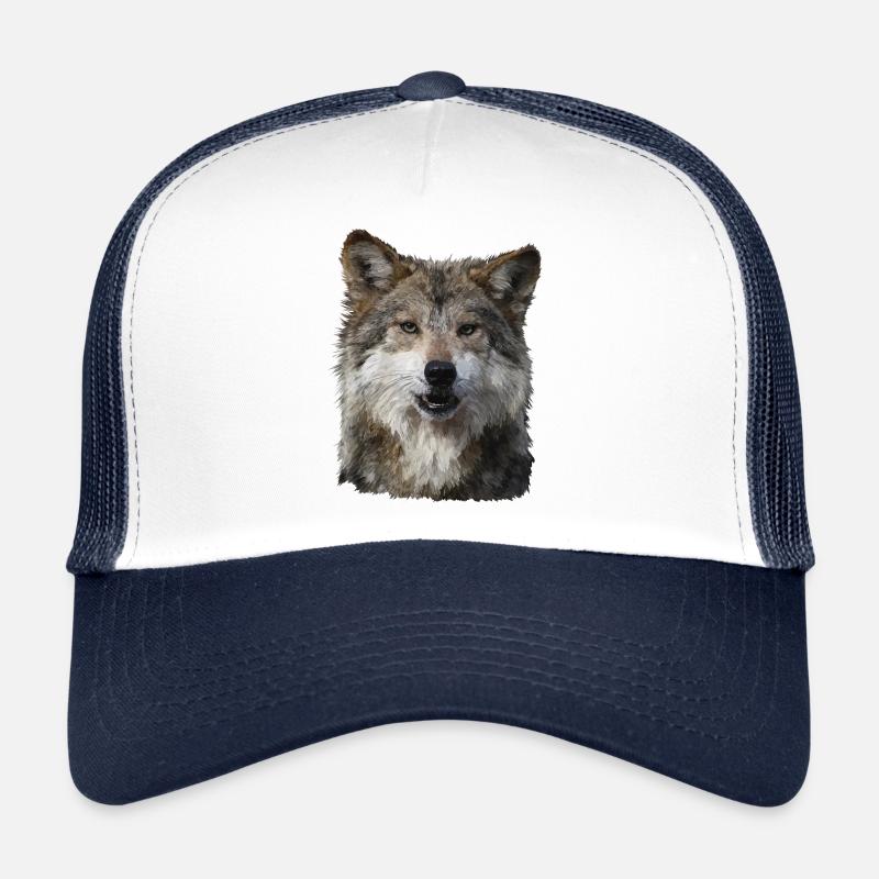 Wolf Trucker Cap